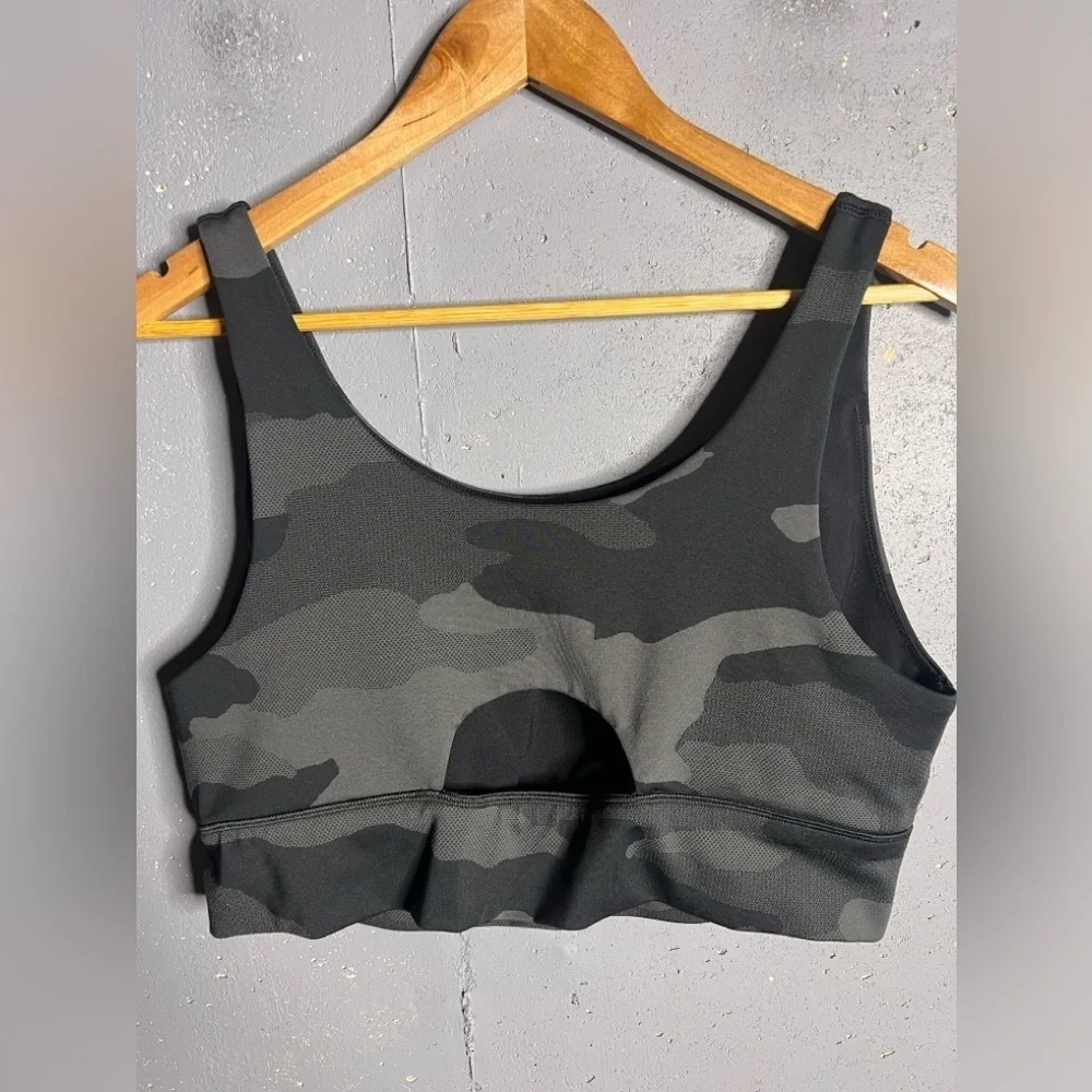Aerie offline black and red camo keyhole back sports bra bundle. Both size XXL